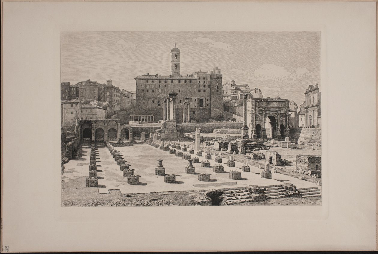 Forum Romanum von Karl Jensen