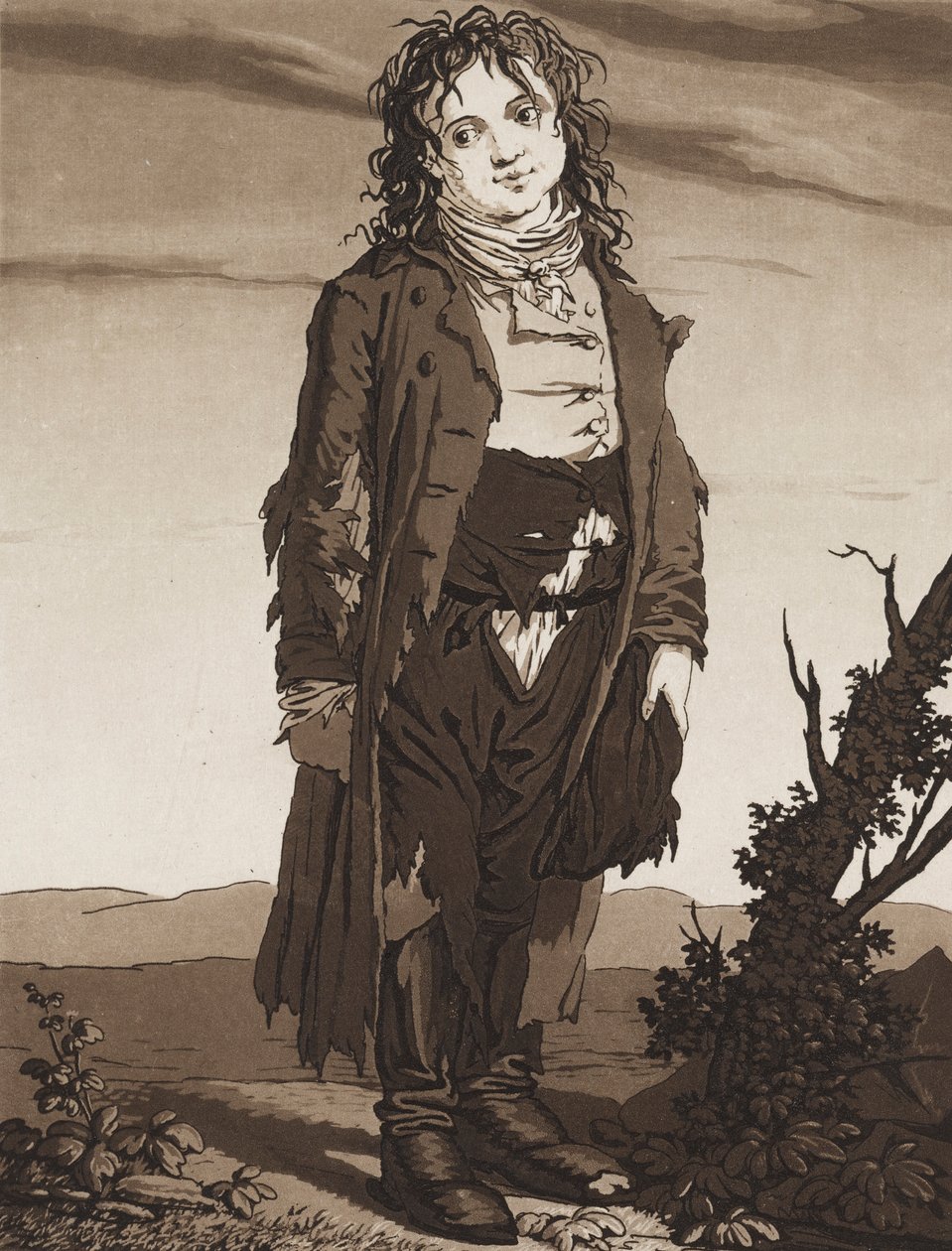 Die jungen Bettler von Karl Ludwig Bernhard Buchhorn