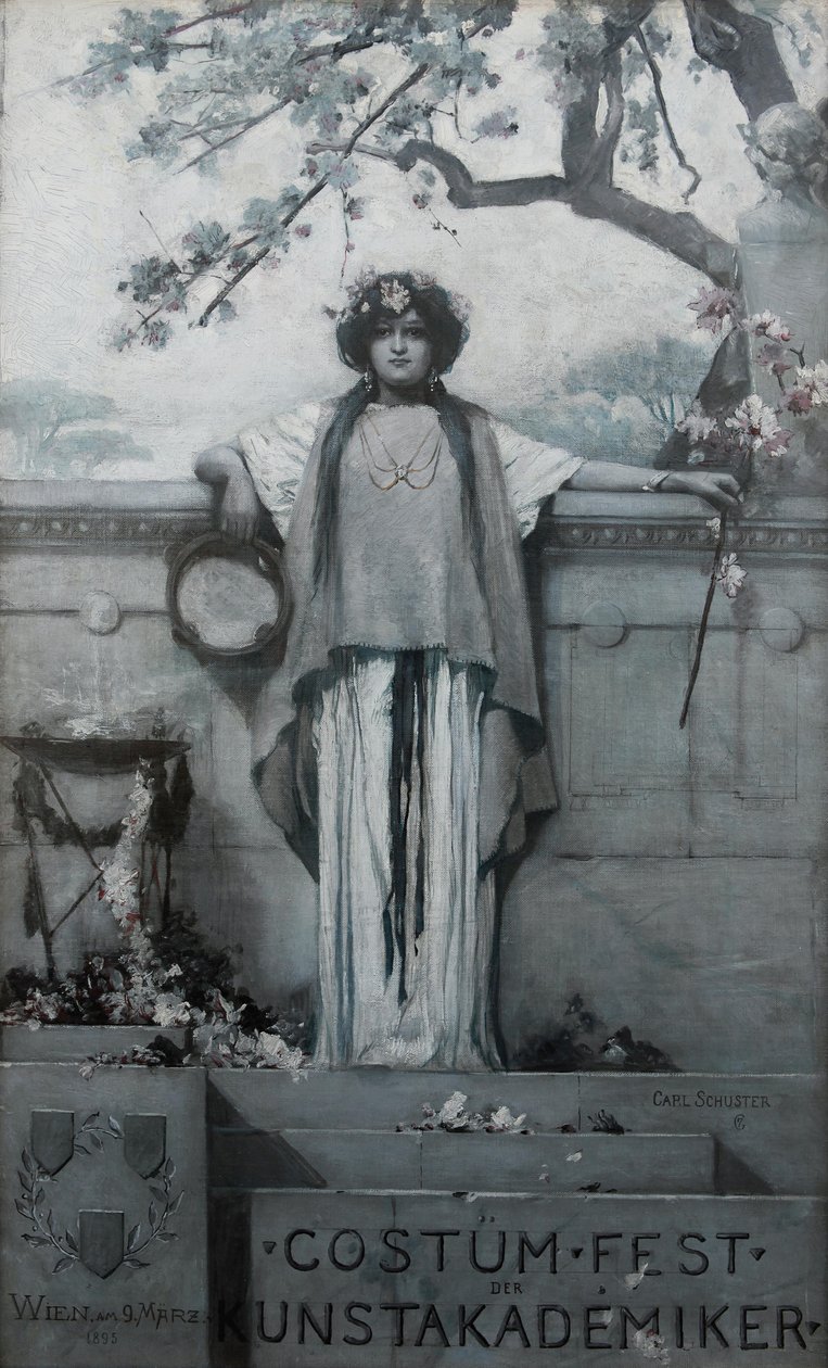 Kostümfest der Kunstakademiker von Karl Maria Schuster