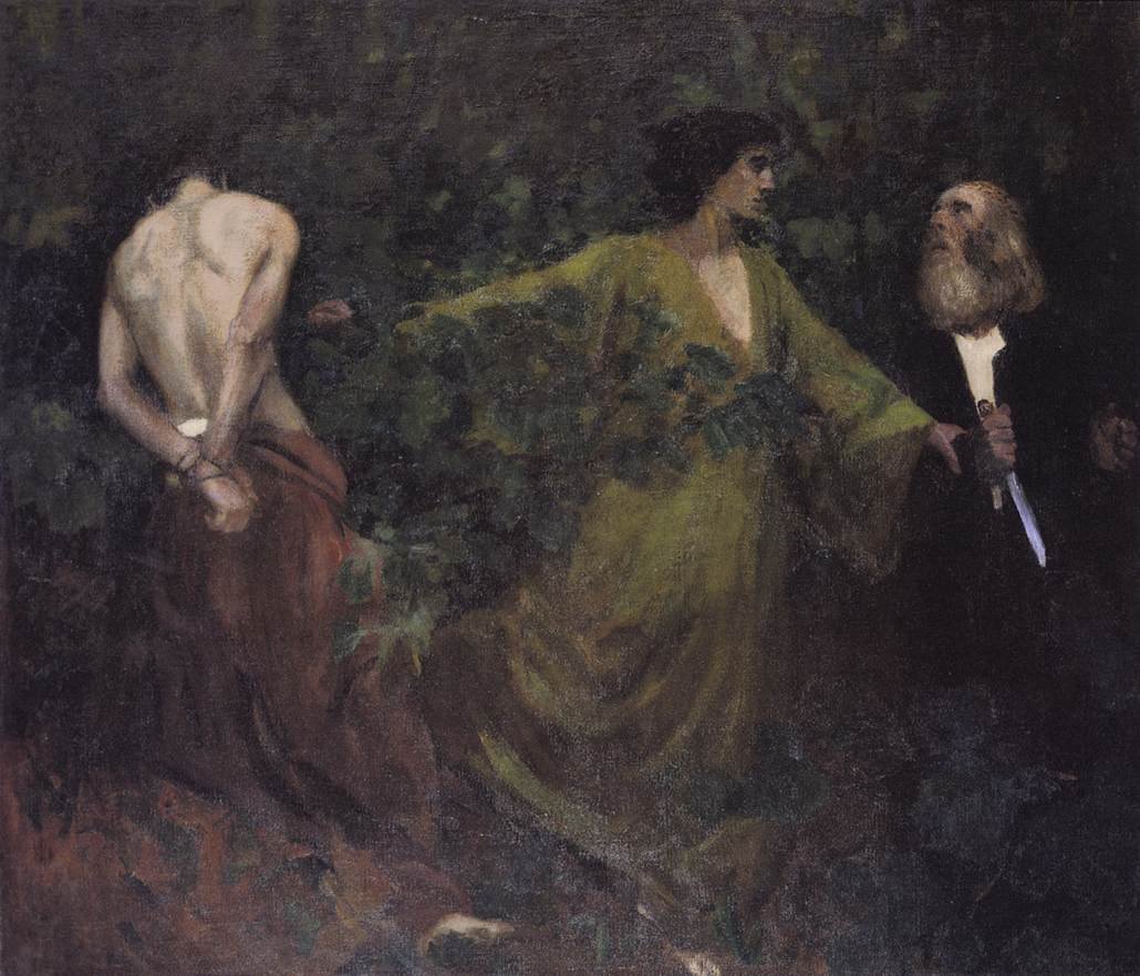 Opferung Isaaks von Károly Ferenczy