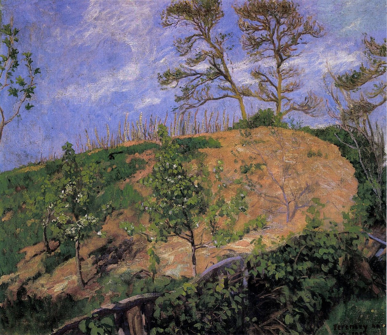 Landschaft im Frühling von Károly Ferenczy