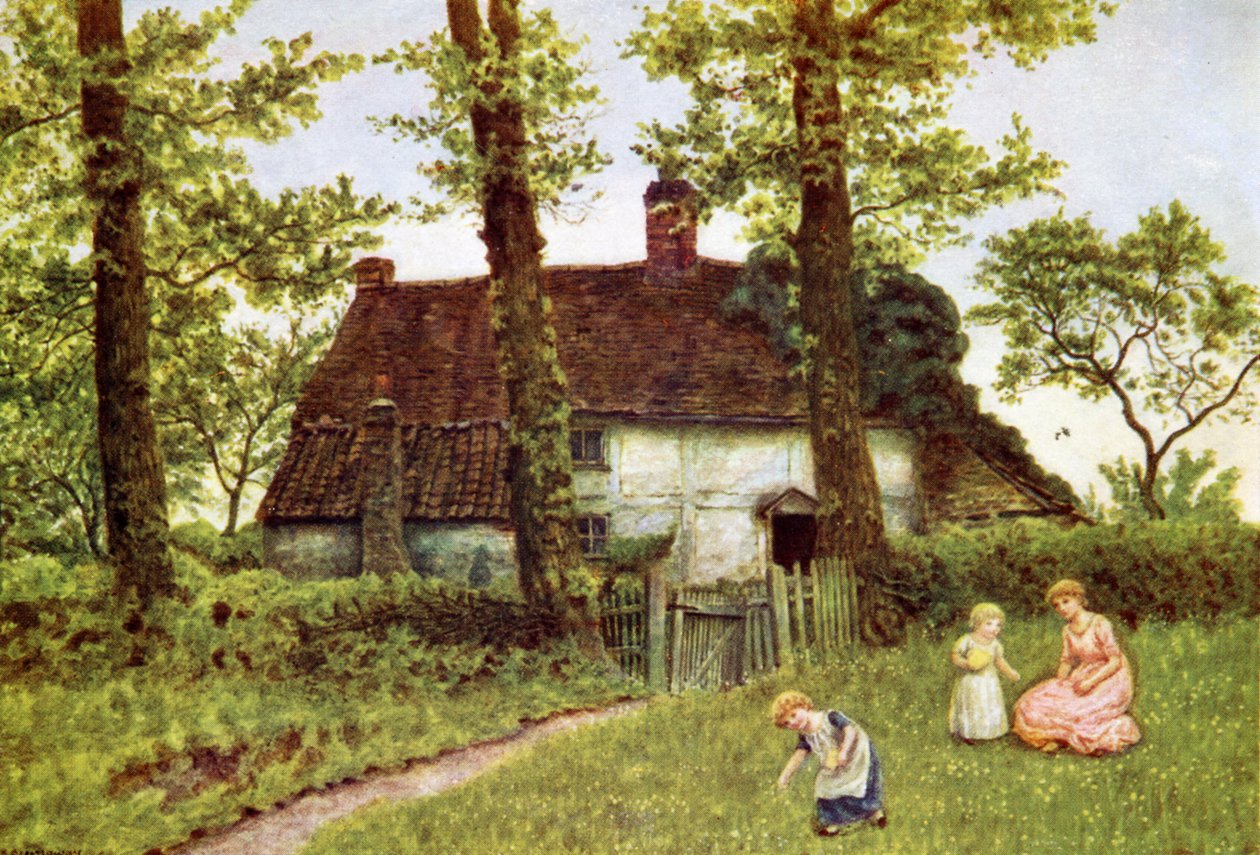 Ein Cottage in Surrey von Kate Greenaway