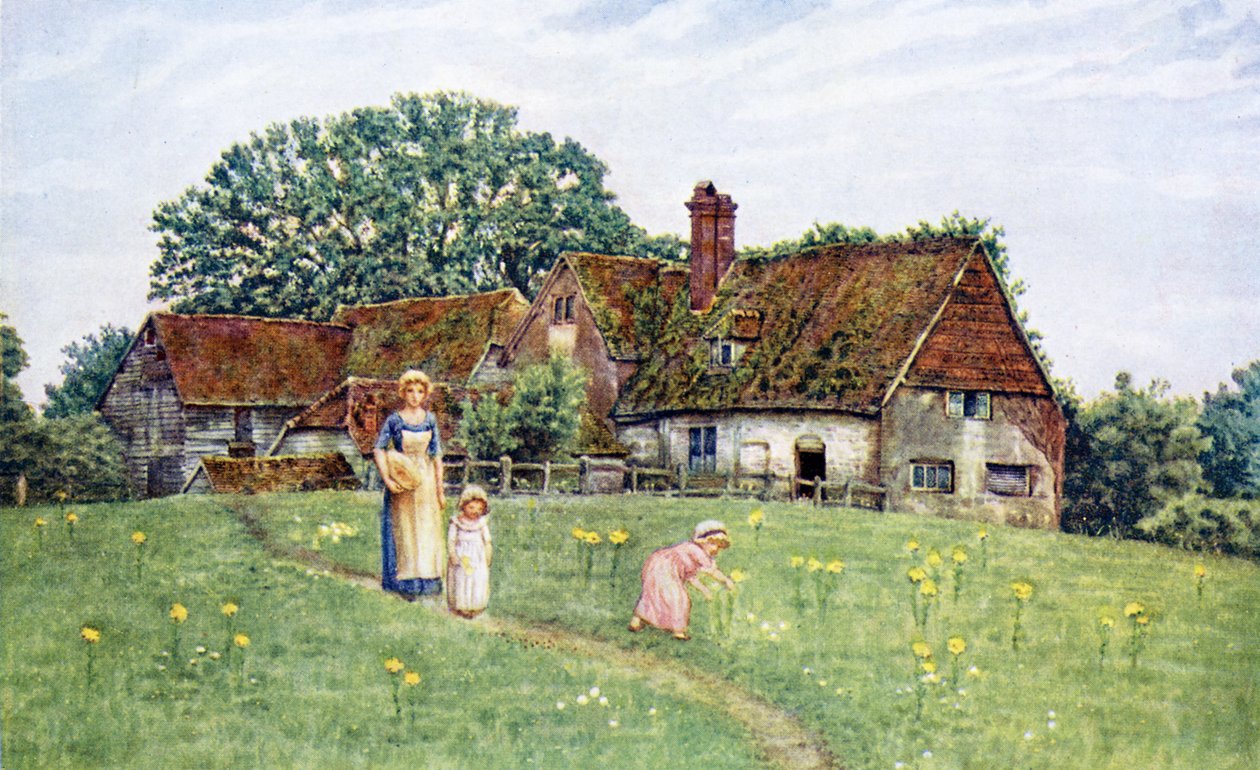 Das alte Bauernhaus von Kate Greenaway