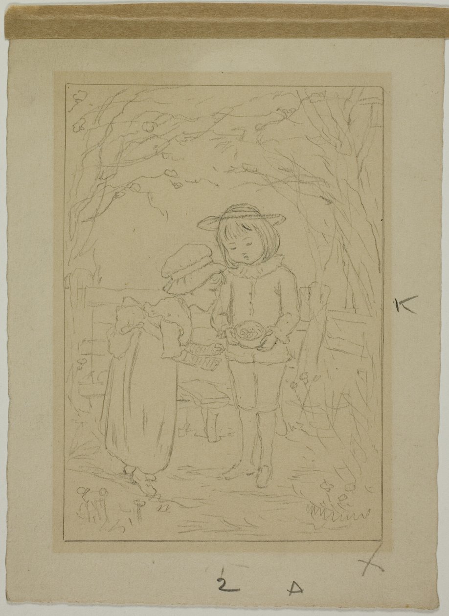 Entdeckung eines Vogelnestes von Kate Greenaway