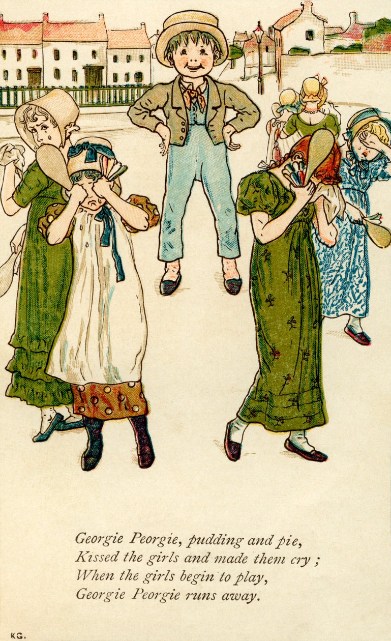 Georgie Peorgie Pudding und von Kate Greenaway