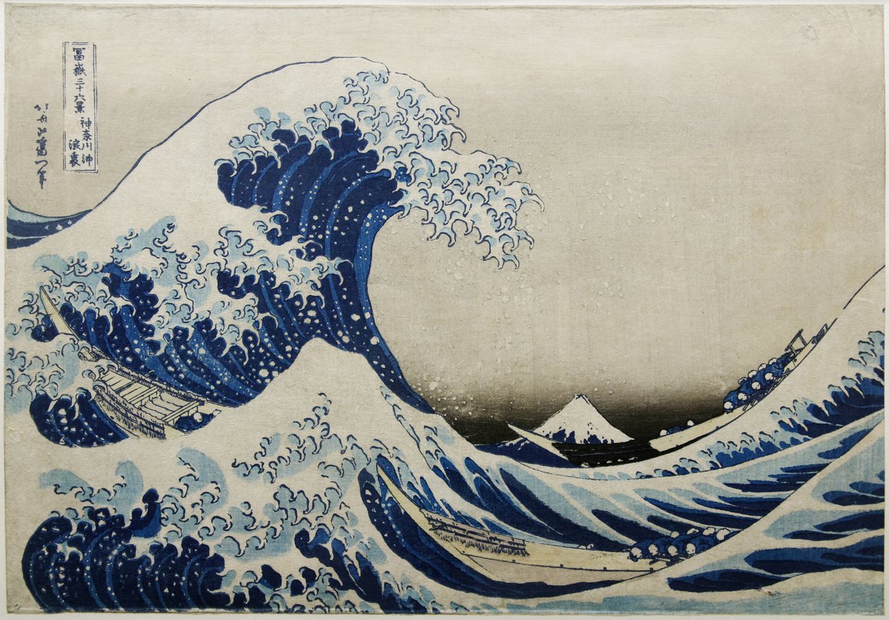 Die große Welle vor Kanagawa von Katsushika Hokusai
