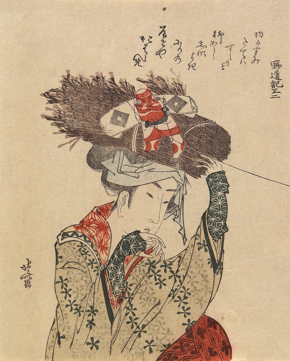 Ohara-me, 1797-1819 von Katsushika Hokusai