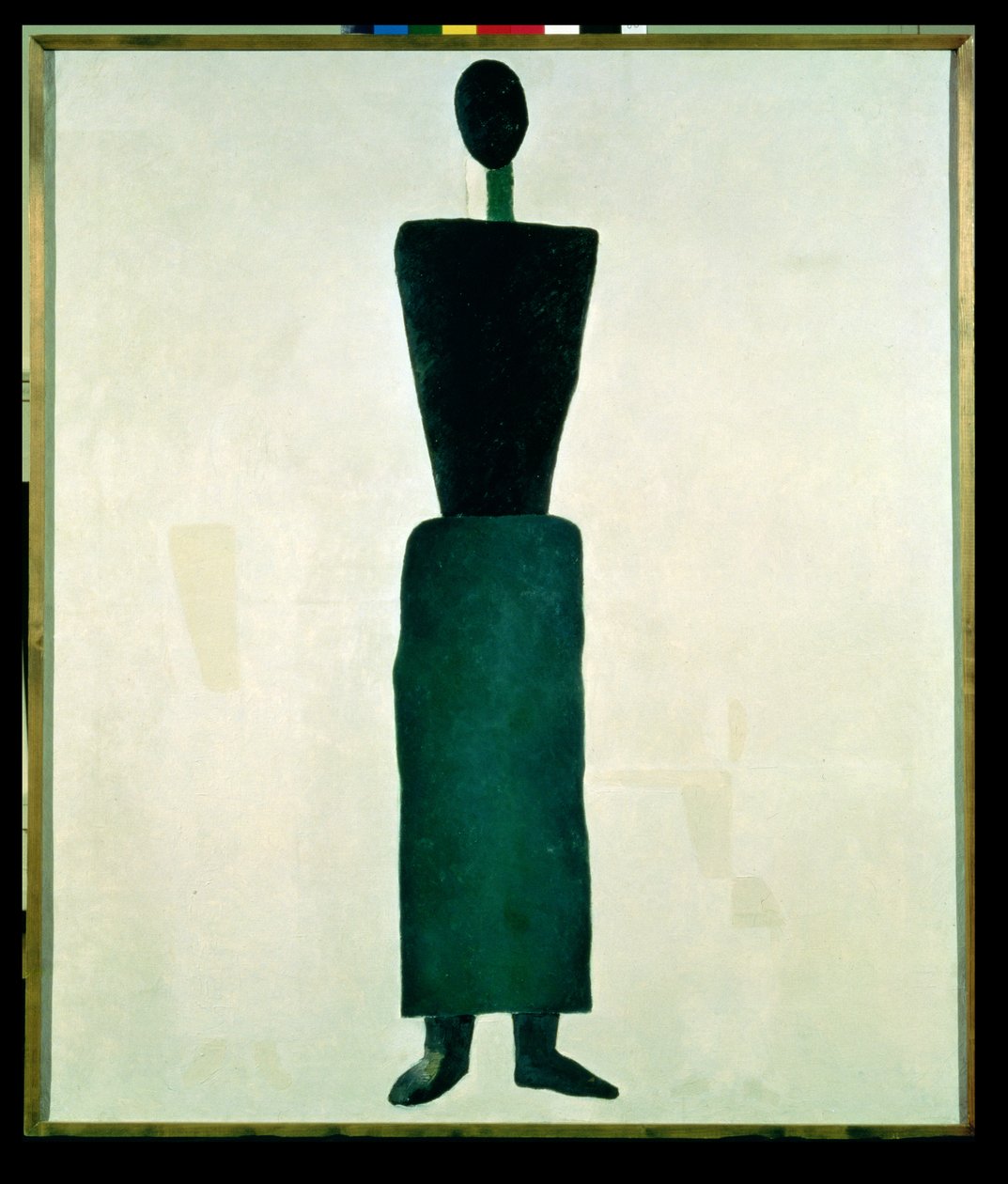 Suprematistische Frauenfigur, 1928-32 von Kazimir Severinovich Malevich