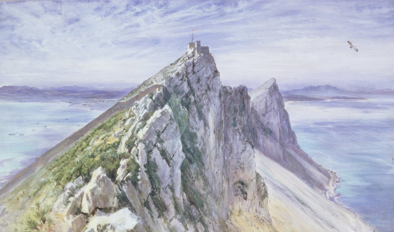 Der Felsen von Gibraltar von Keeley Halswelle