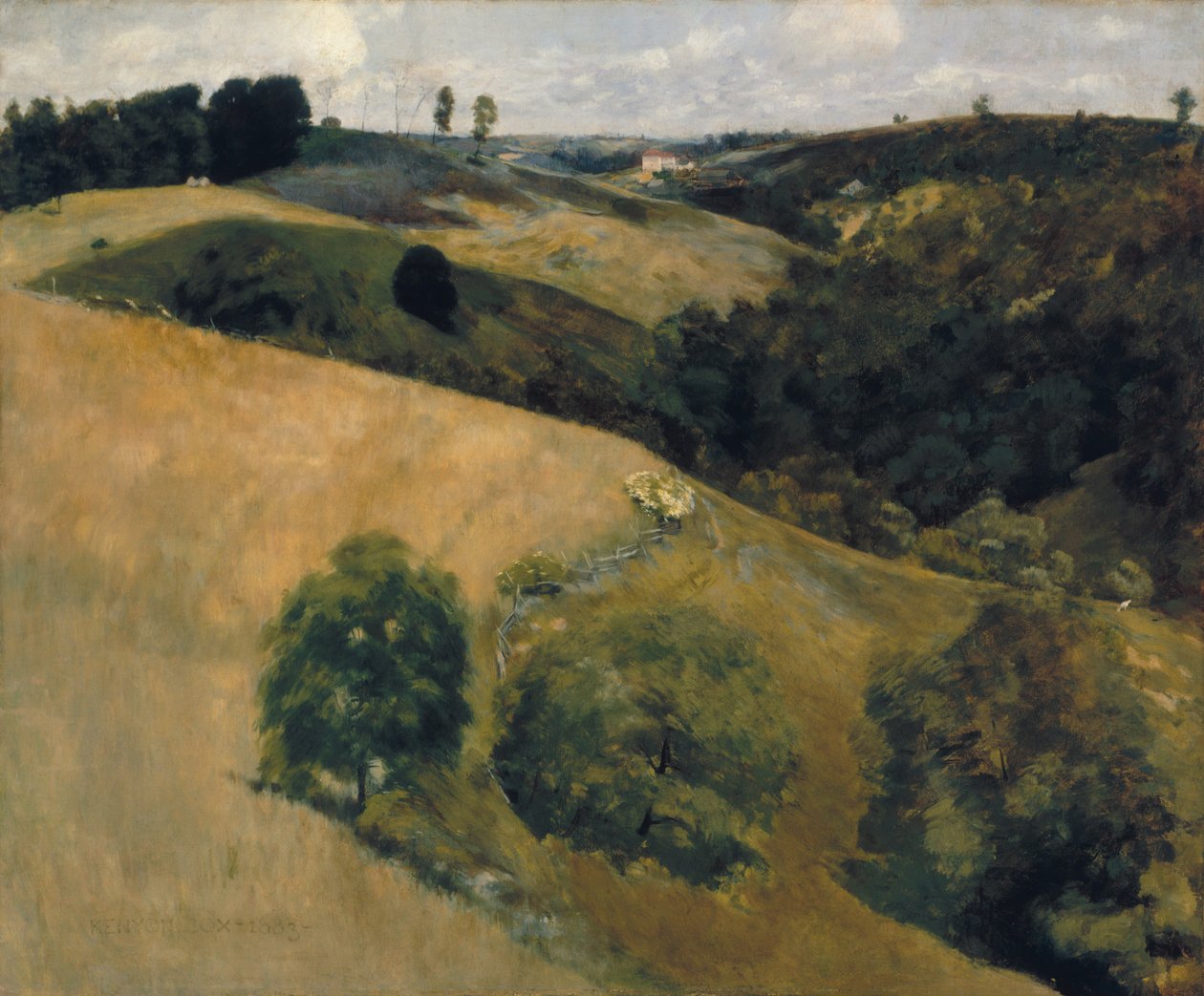 Fliegende Schatten von Kenyon Cox