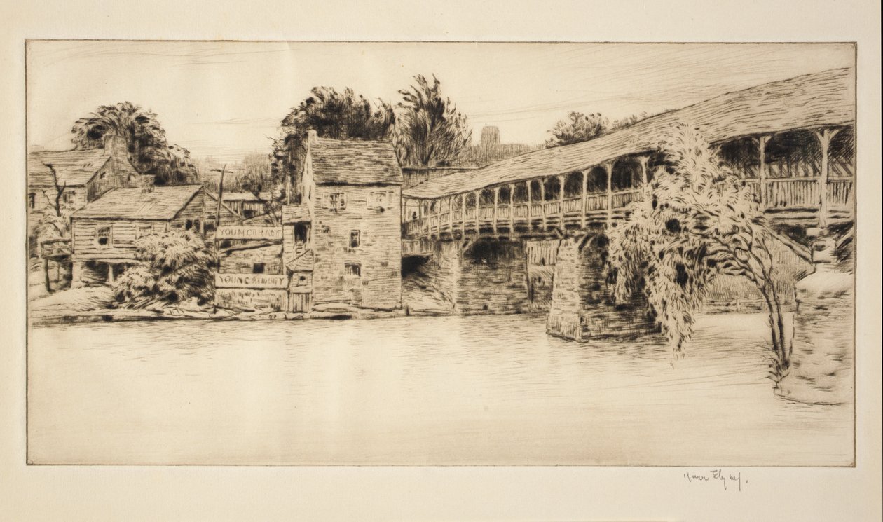 Überdachte Brücke von Kerr Eby