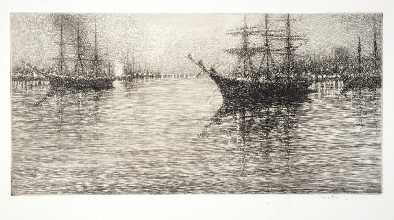 Schifffahrt, Connecticut von Kerr Eby