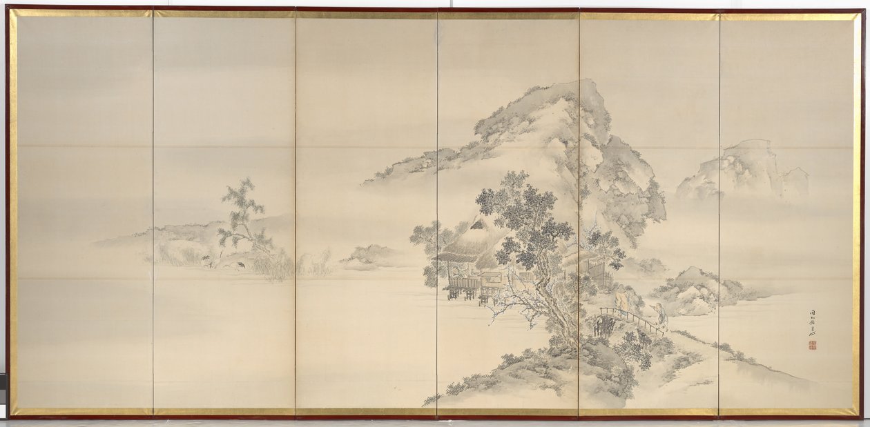 Am Wasser genießen von Kishi Gantai