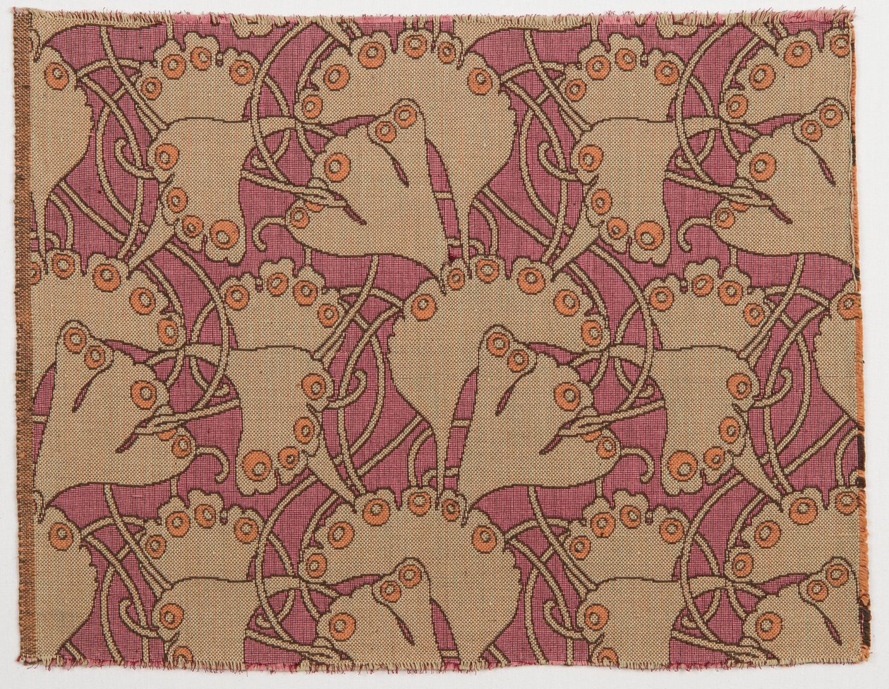 Textildesign, 1898 von Koloman Moser