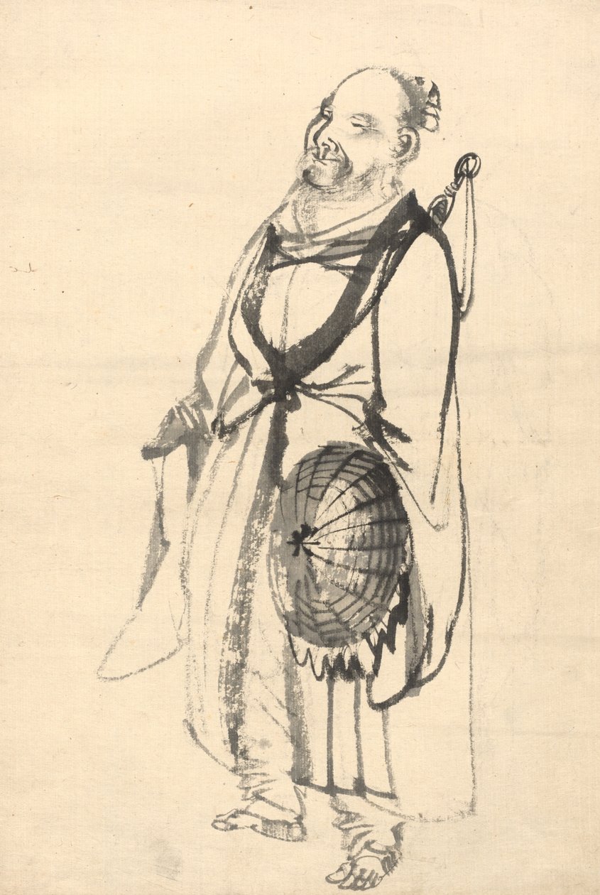 Der wandernde Einsiedler von Kono Bairei