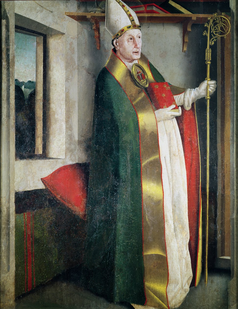 St. Augustinus (354-430) ca. 1435 von Konrad Witz