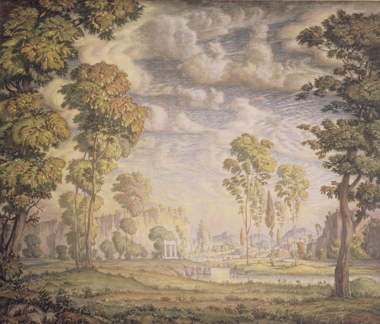 Morgen, 1910 von Konstantin Fyodorovich Bogayevsky