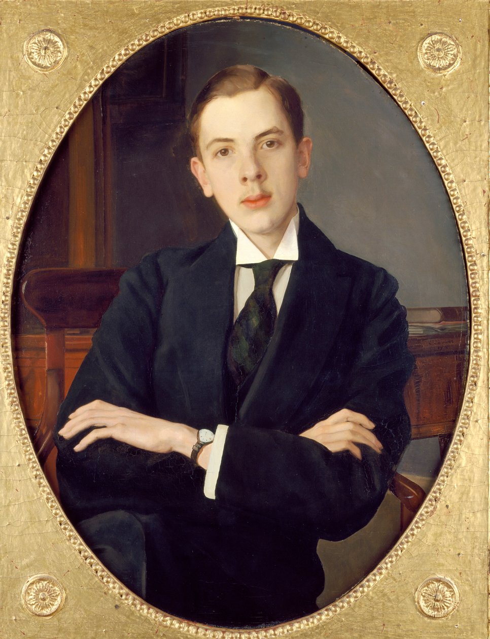 Evgenii Sergheevich Mikhailov, der Neffe des Künstlers von Konstantin Somov