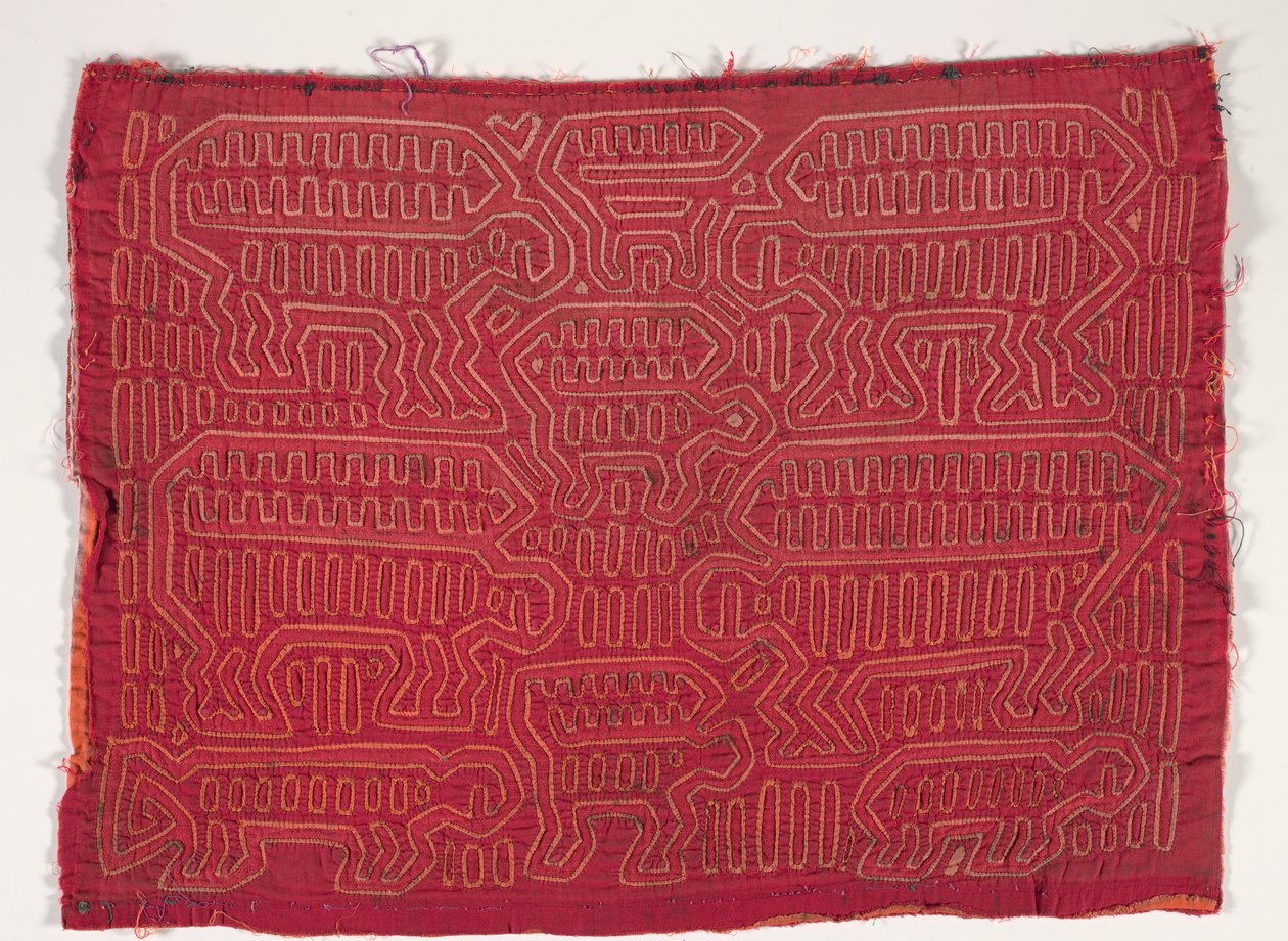 Hemd-Panel (Mola), ca. 1950 von Kuna Indian Culture