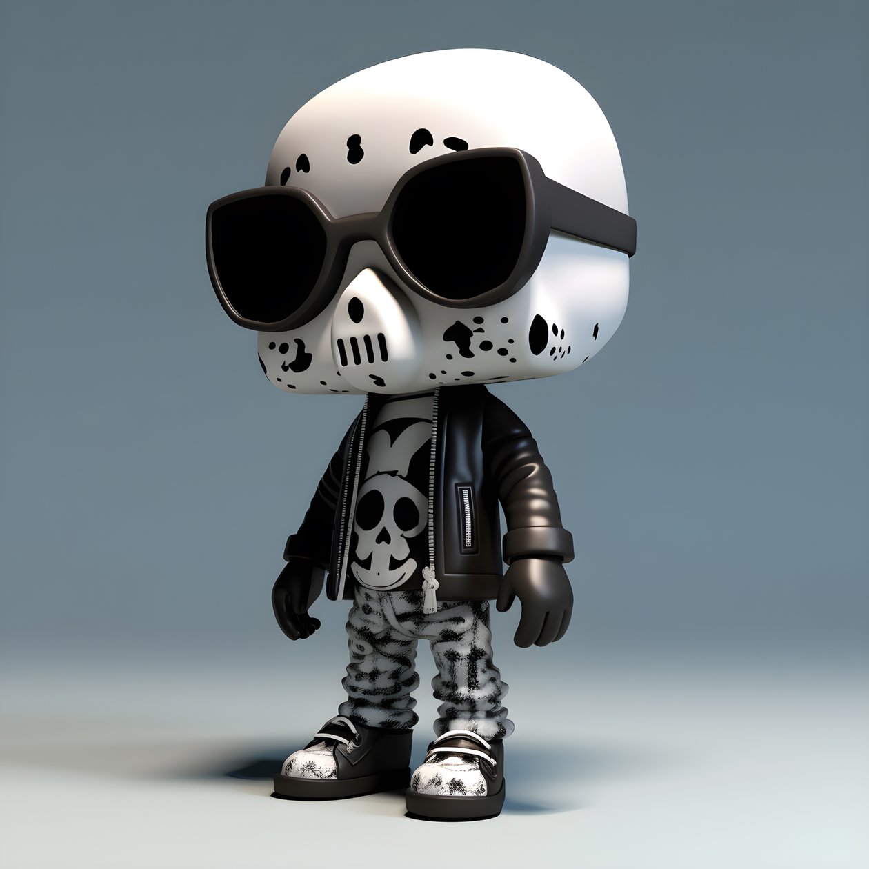 Chibi winziges Skelett von Kurt Heppke