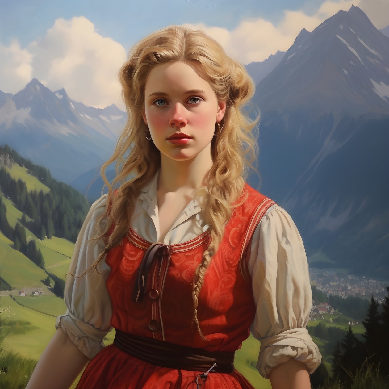 deutsches Mädchen von Kurt Heppke