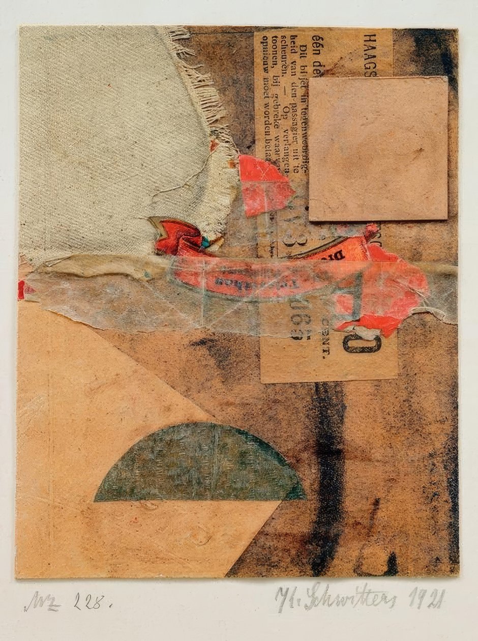 Mz 228 von Kurt Schwitters