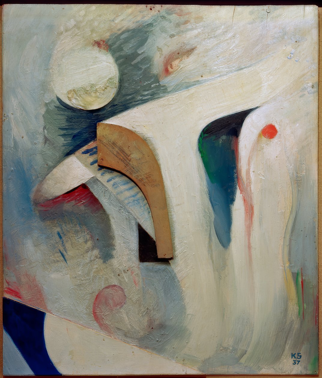 Ohne Titel (Fjord) von Kurt Schwitters