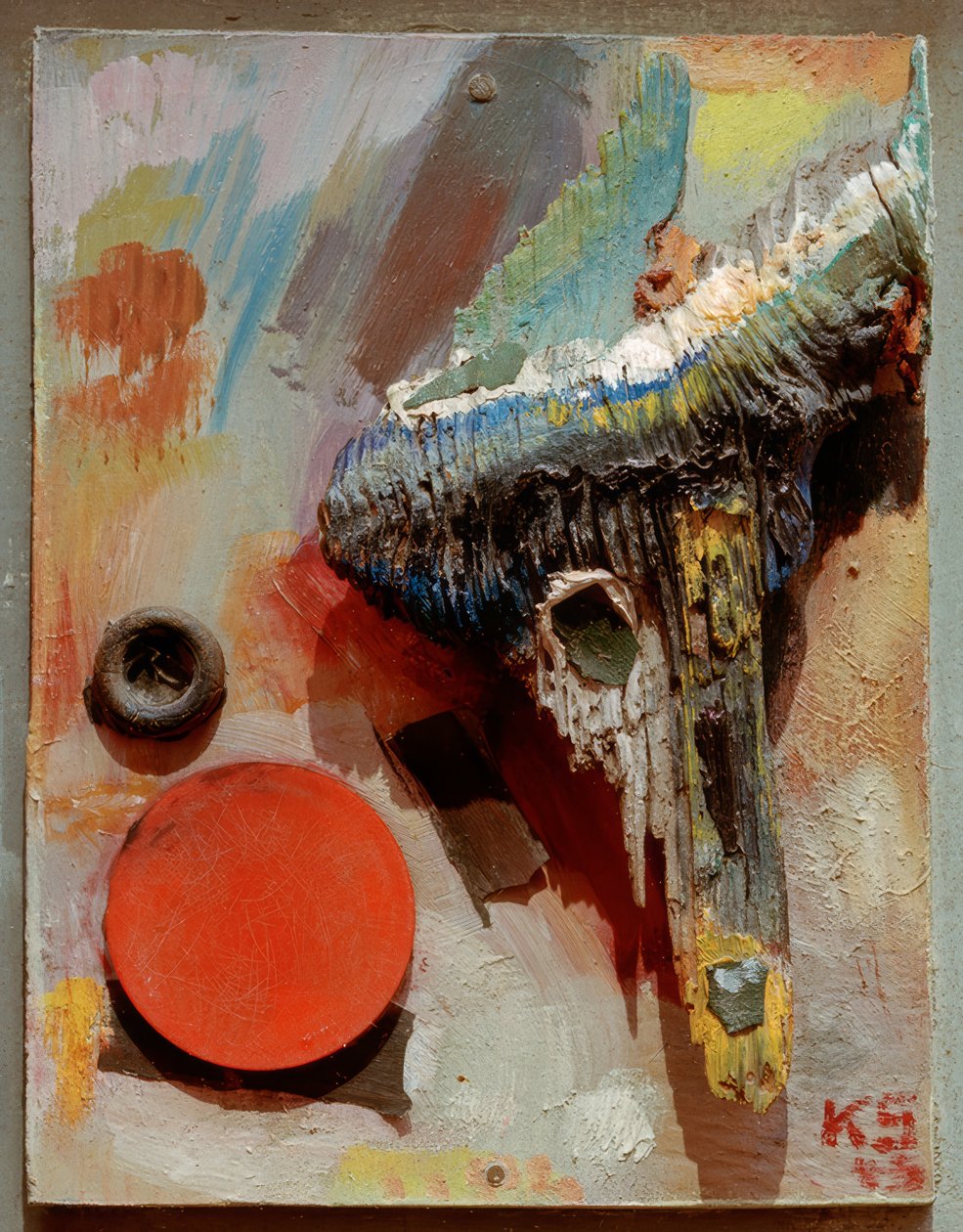 Ohne Titel (Flight) von Kurt Schwitters