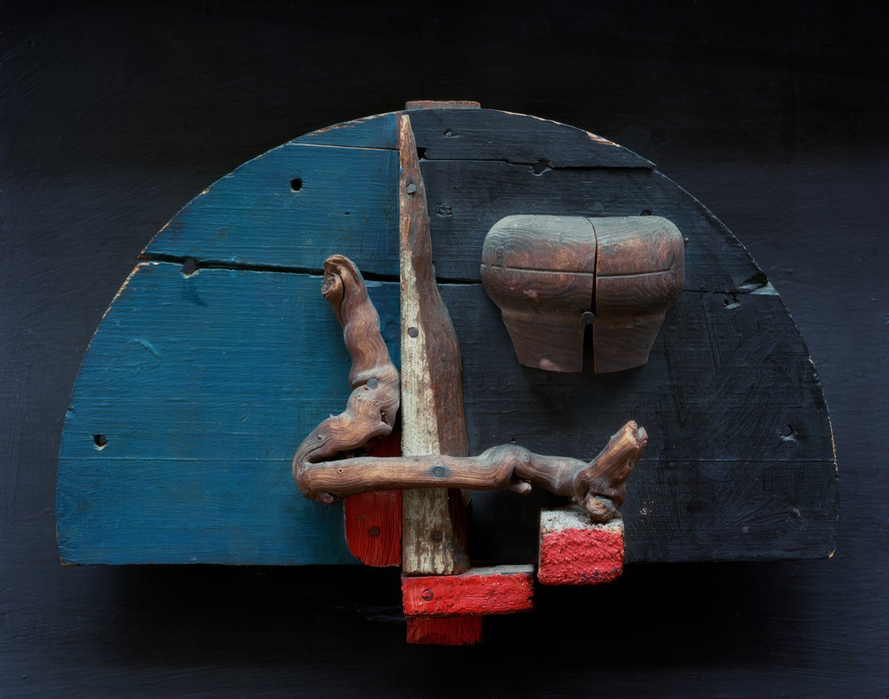 Ohne Titel (Holzkonstruktion) von Kurt Schwitters