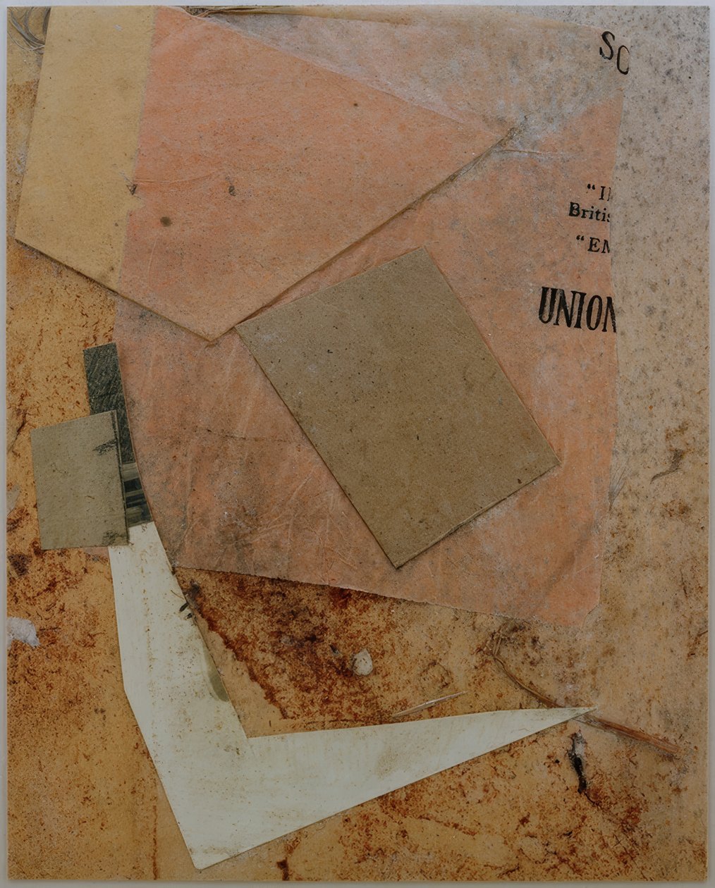 Ohne Titel (Union) von Kurt Schwitters
