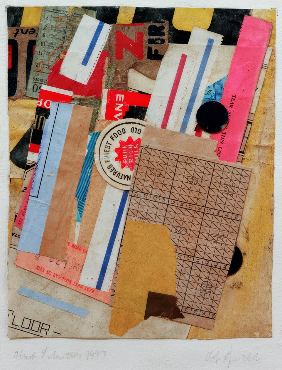 Aus Rot von Kurt Schwitters