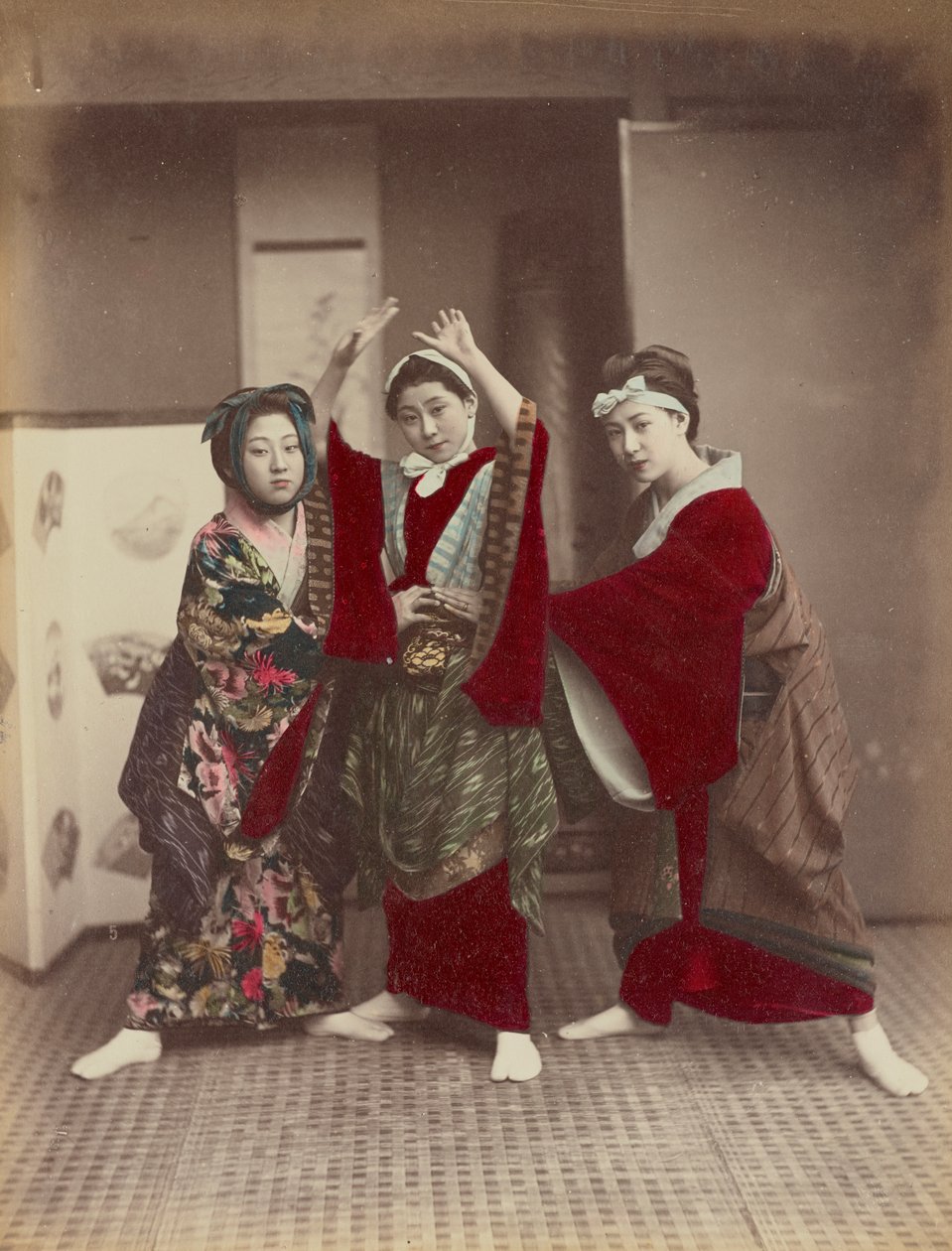 Tanzparty, ca. 1880 von Kusakabe Kimbei