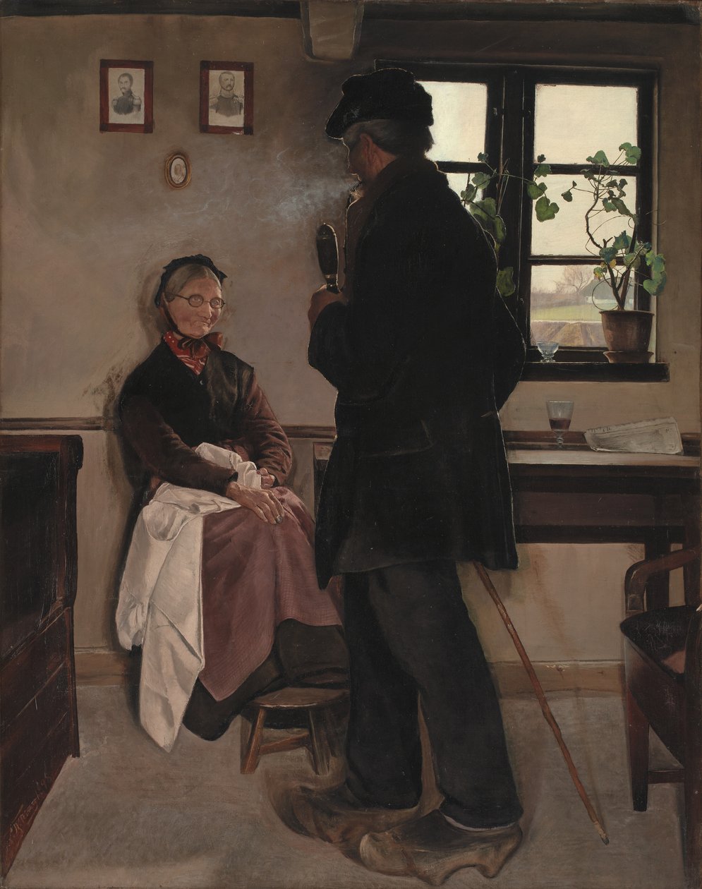 Kleinbauern. Seeland von Laurits Andersen Ring
