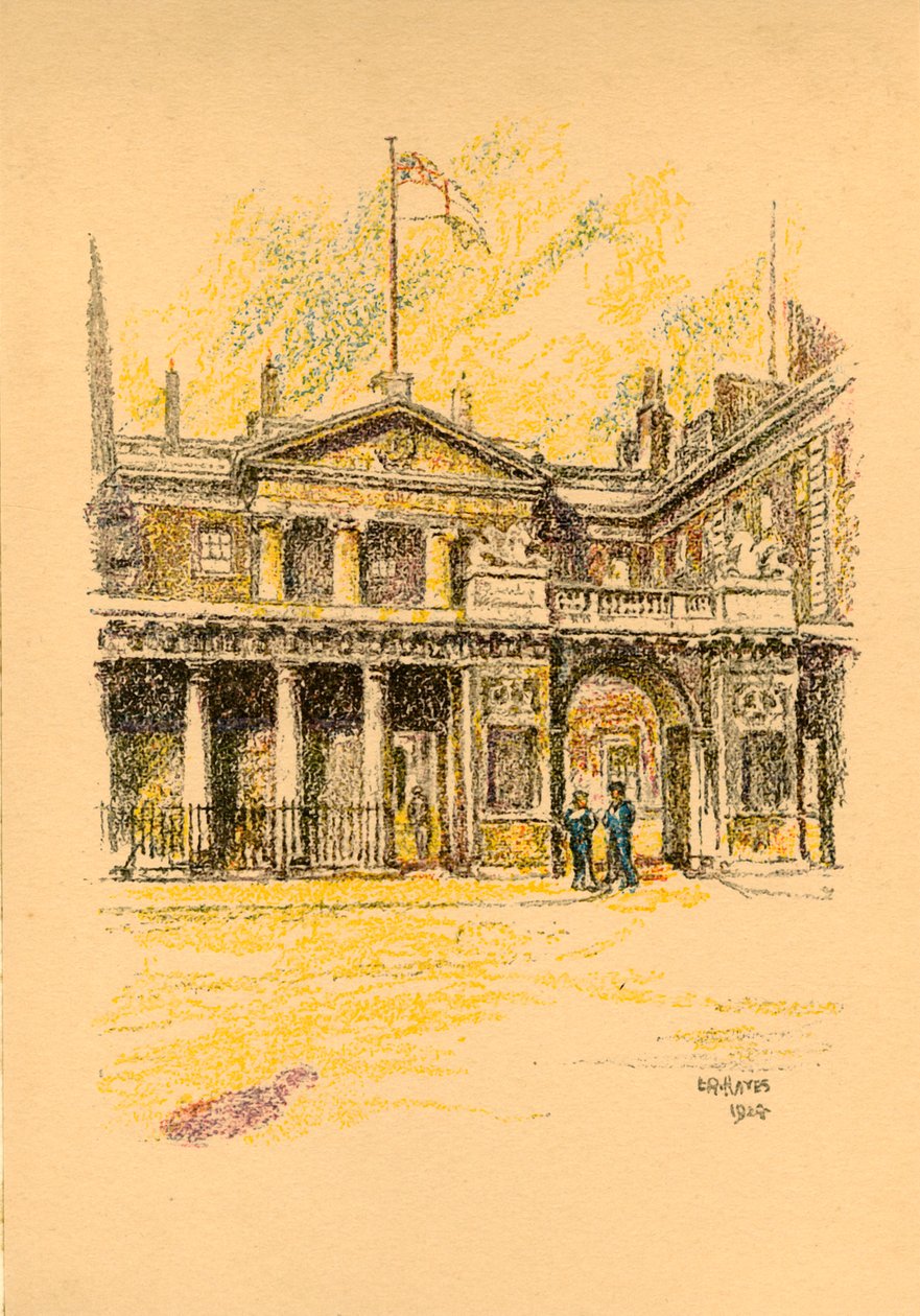 Das Admiralitätshaus, Whitehall, London, 1924 von L. A. Hayes