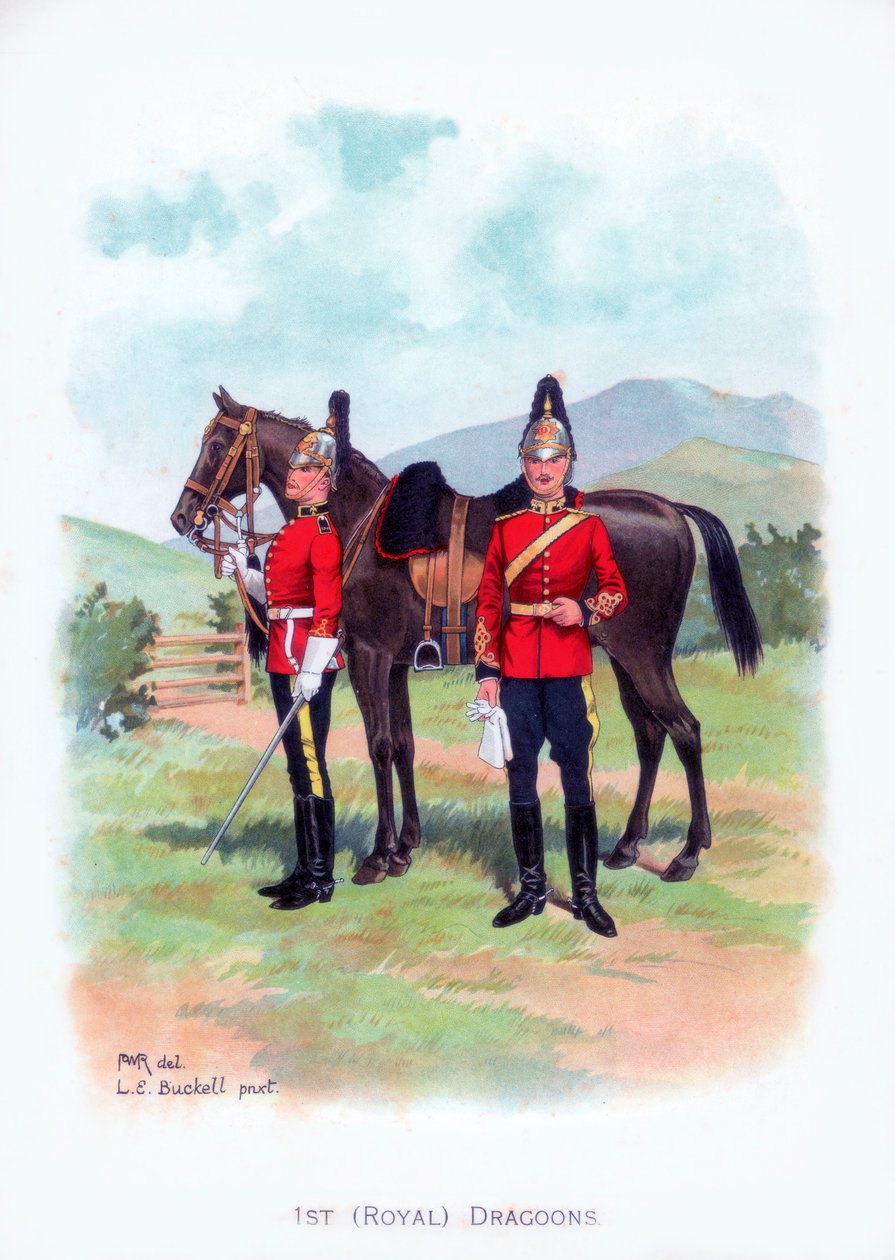 1. Royal Dragoons, ca. 1915 von L. E. Buckell