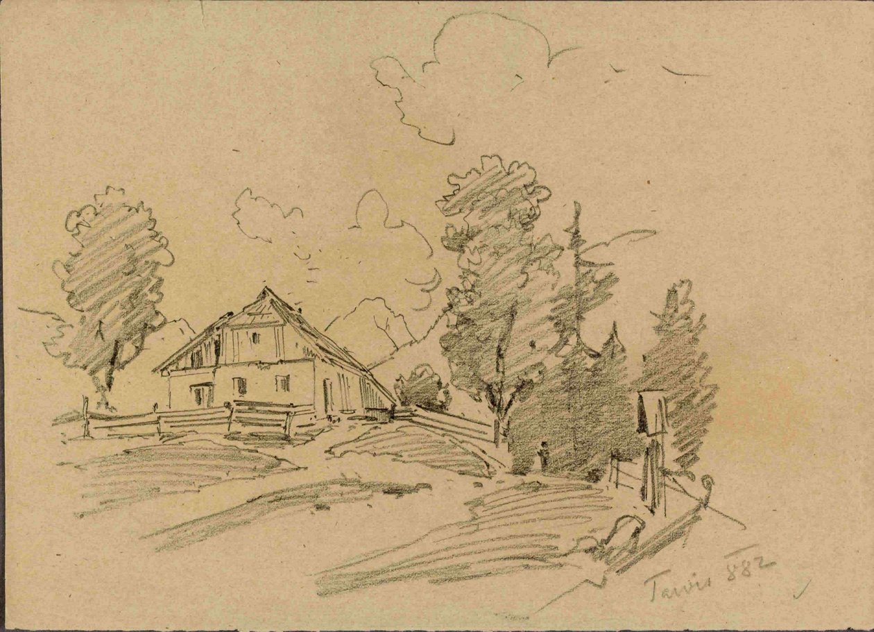 Motiv aus Trbizan von Ladislav Benesch