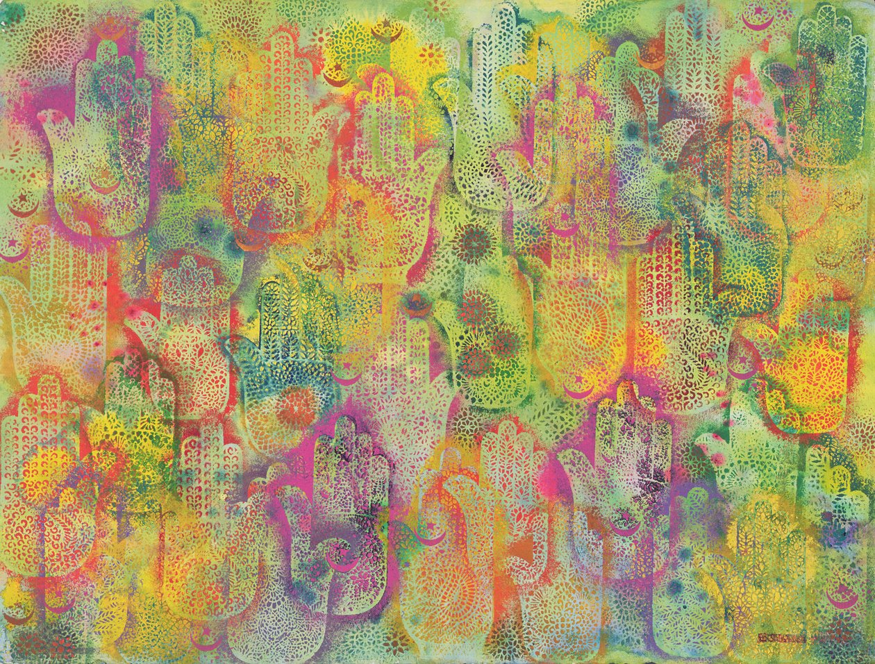 Hände von Fatima von Laila Shawa