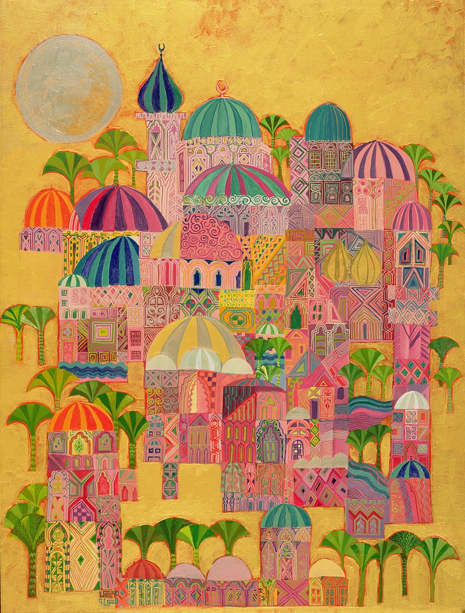 Die goldene Stadt von Laila Shawa