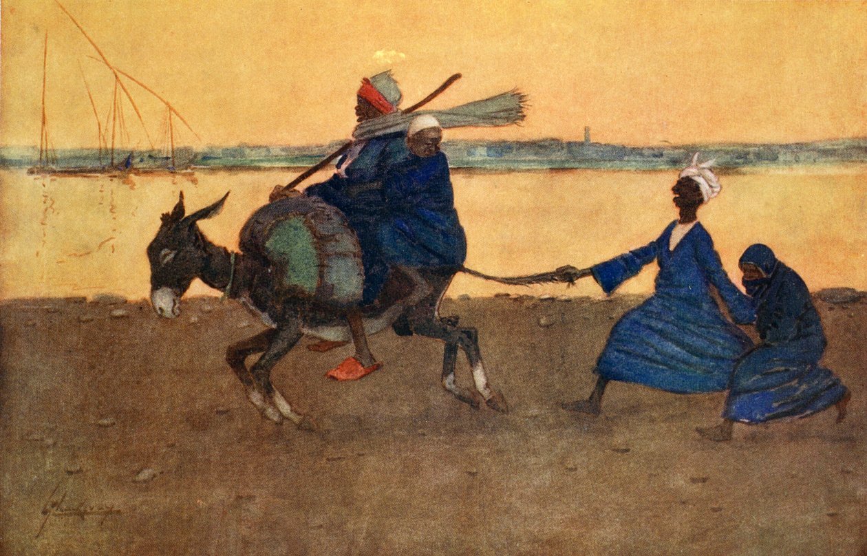 Der dumme Esel, 1908 von Lance Thackeray