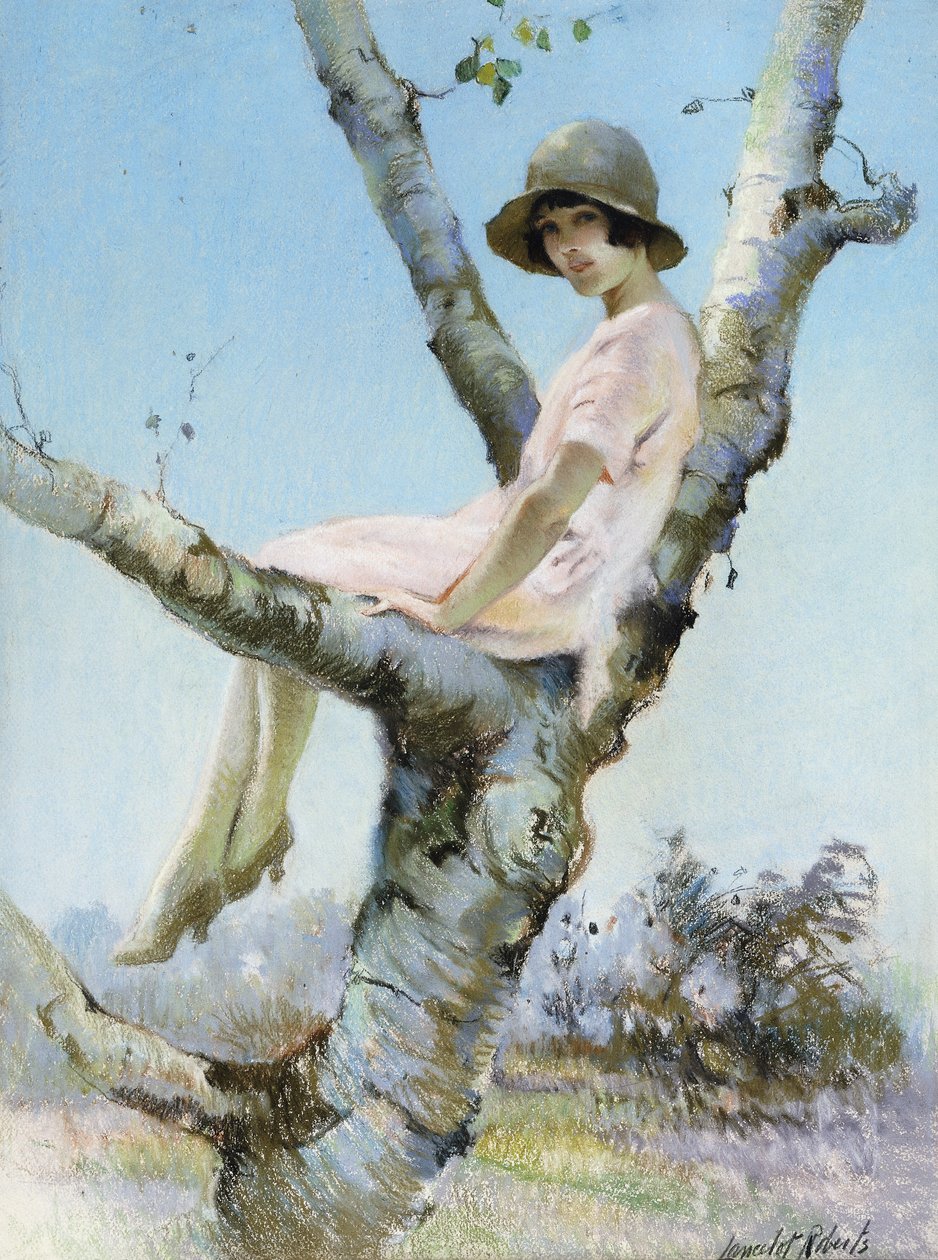Das rosa Kleid von Lancelot Roberts