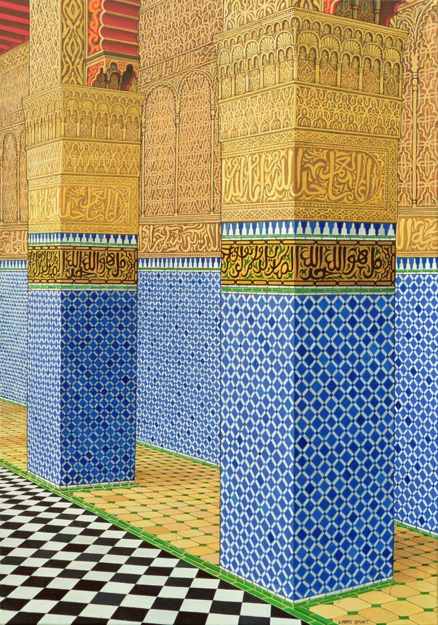 Koranschule, Fès, 1998 von Larry Smart