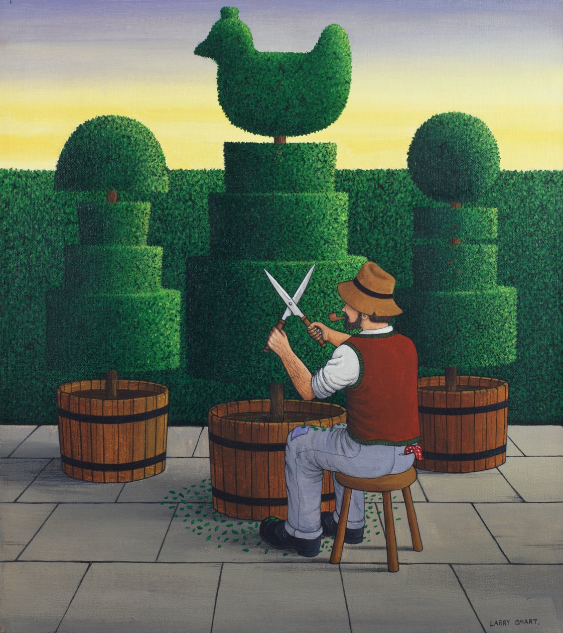 Der Gärtner, 1986 von Larry Smart