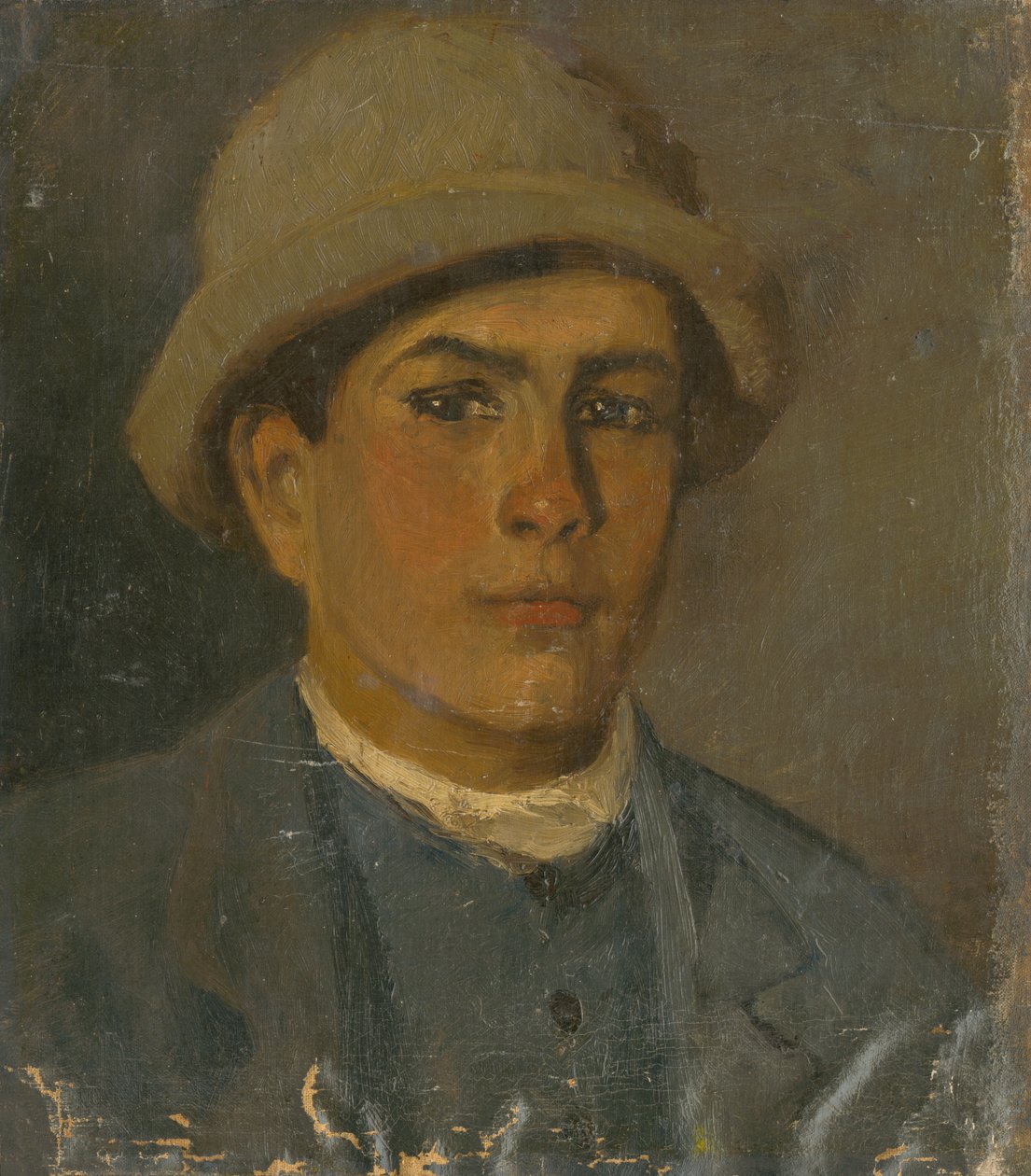 Mühlenhelfer aus Beckov von Laszlo Mednyanszky