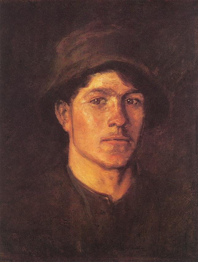 Bauernjunge von Laszlo Mednyanszky