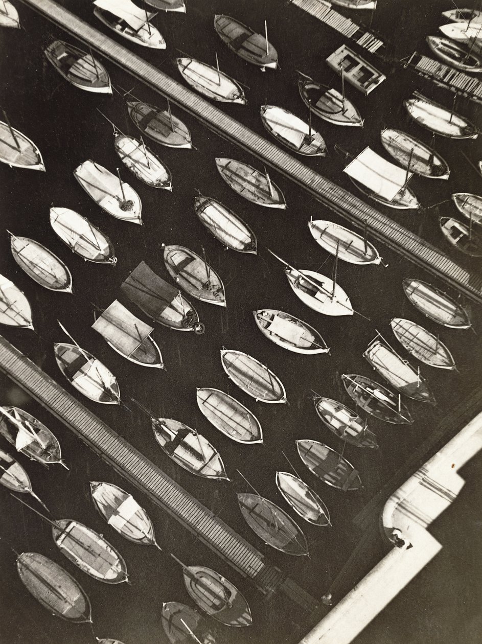 Boote, Marseille von Laszlo Moholy Nagy