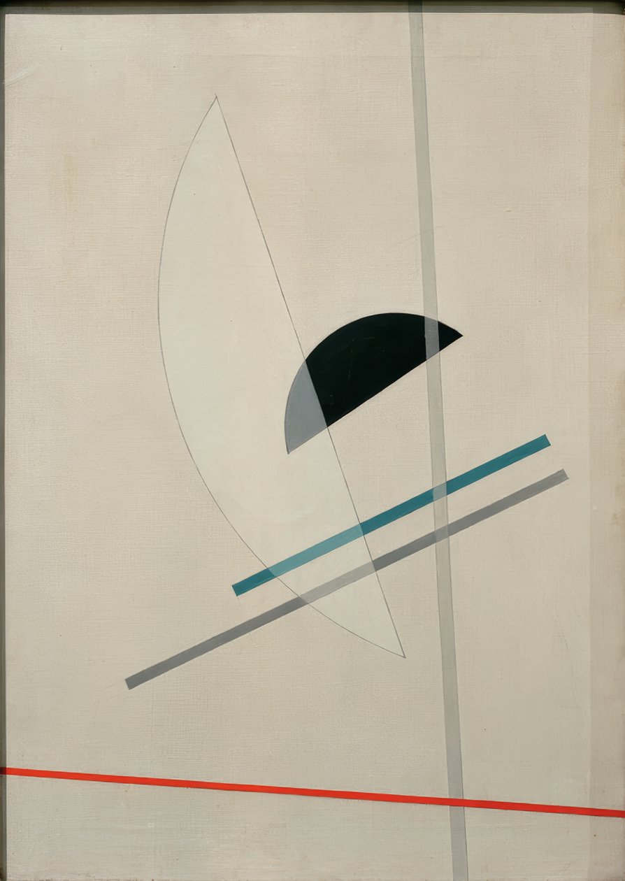 Komposition von Laszlo Moholy Nagy