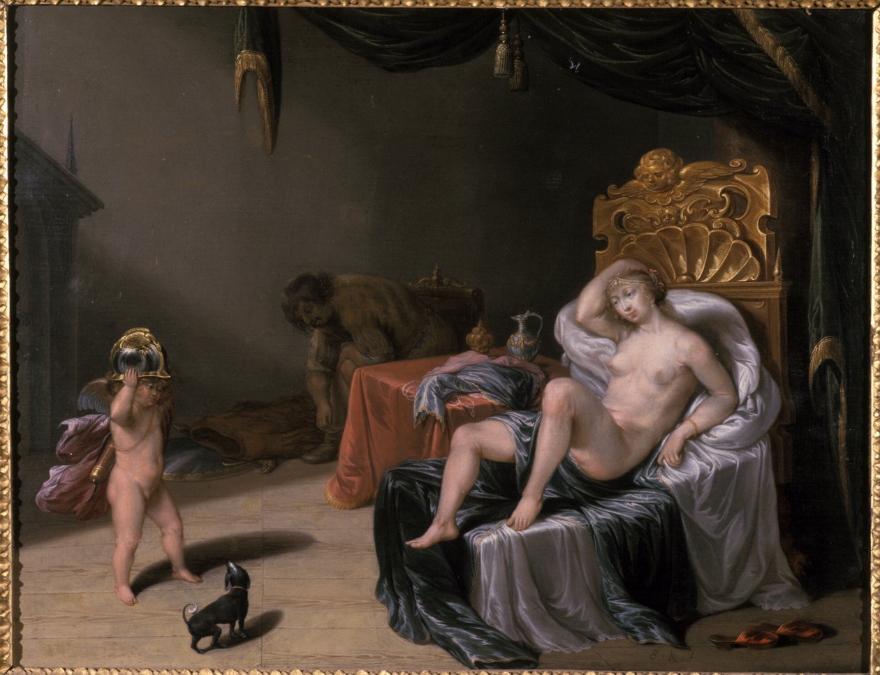 Mars und Venus mit Amor von Laurentius de Neter