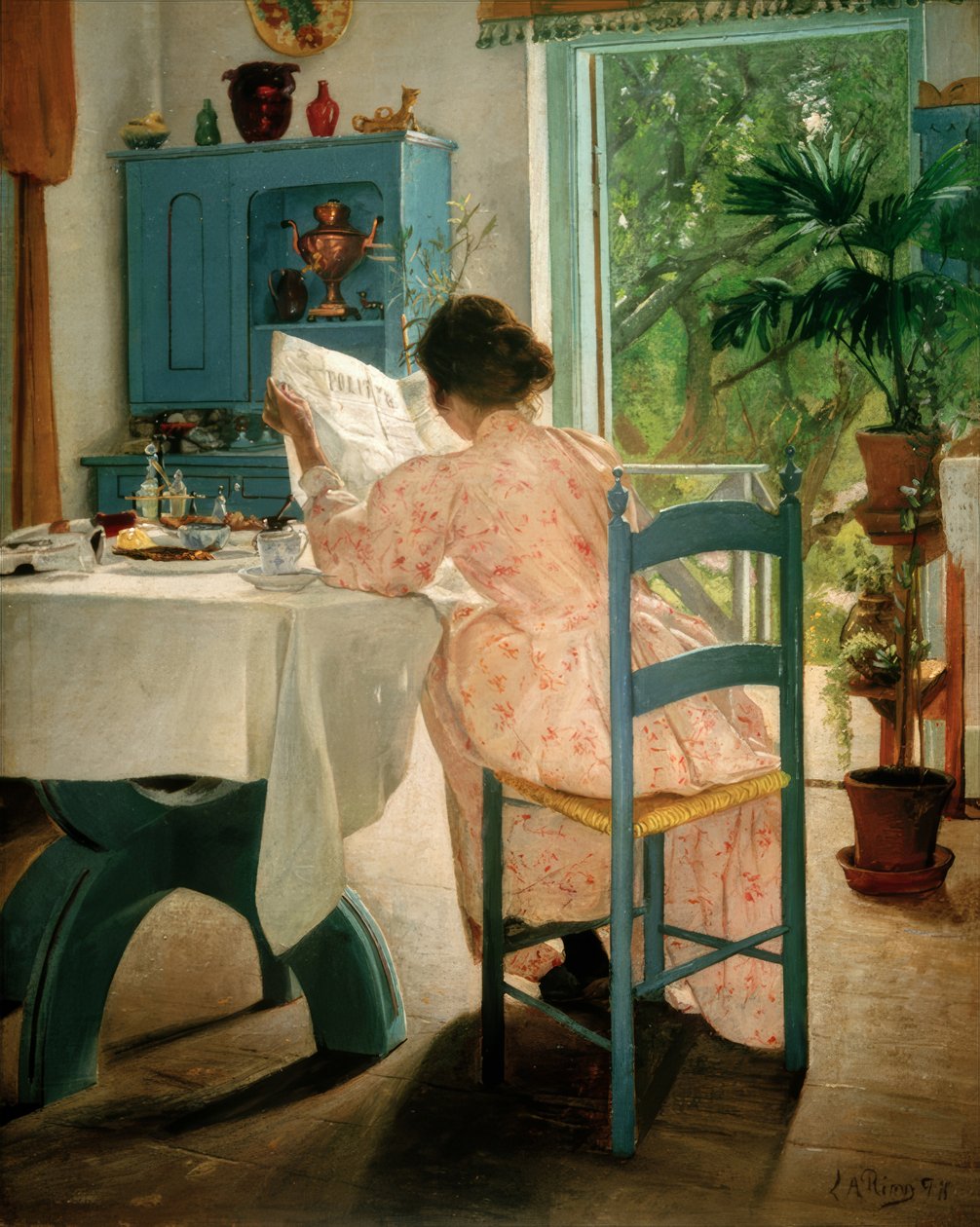 Beim Frühstück von Laurits Andersen Ring