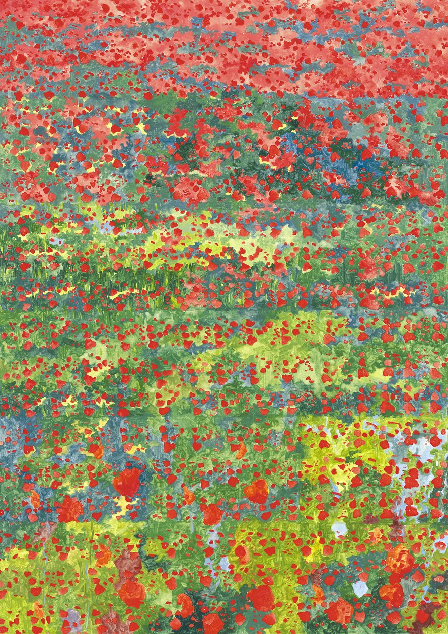 Mohnblumen, 2012 von Leigh Glover