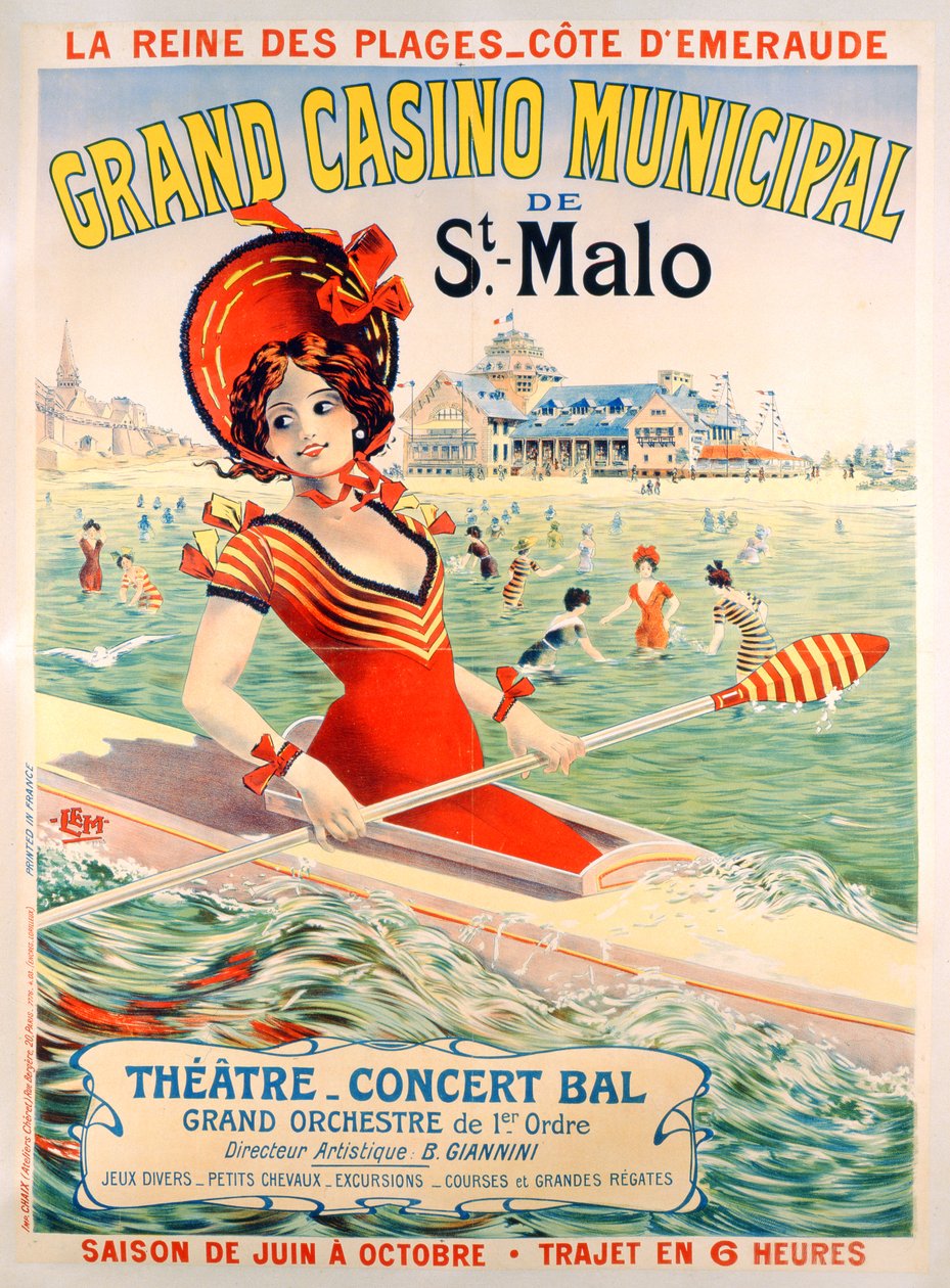 St. Malo Poster von Lem Lem